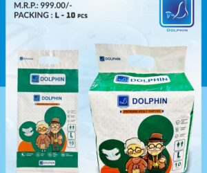 Dolphin Premium Adult Diapers - 10pcs